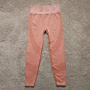 Victoria's Secret PINK Active leggings orange Medium high waist